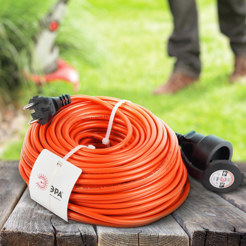 Удлинитель силовой ЭРА UPx-1-2x1-40m-IP44 в бухте б/з 40м 1 гн ПВС 2х1 | Б0046808 | ЭРА — миниатюра 2