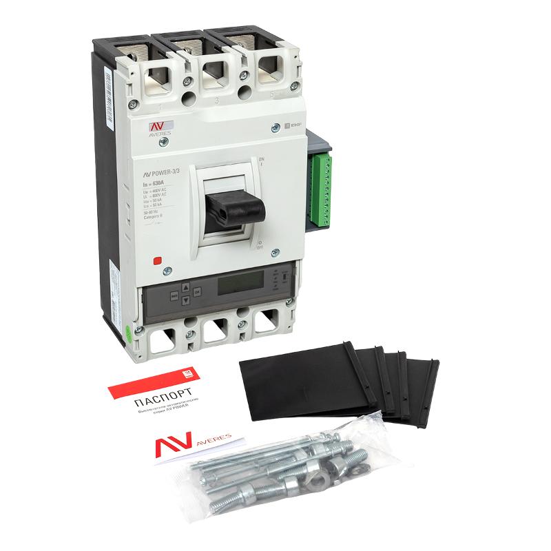 Выключатель автоматический AV POWER-3/3 630А 50kA ETU6.2 | mccb-33-630-6.2-av | EKF — миниатюра 13