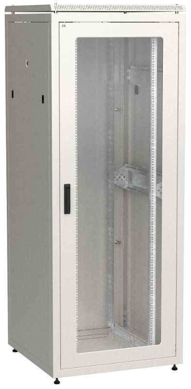 LINEA N 42U 800х800мм стекл. пер. дв. задн. металл. сер. | LN35-42U88-GM | ITK — ITK