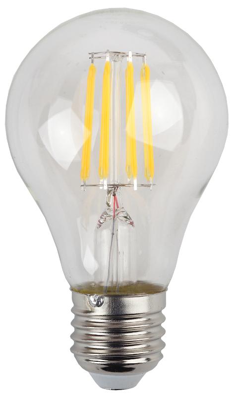 Лампа светодиодная F-LED A60-9W-827-E27 (филамент, груша, 9Вт, тепл, Е27) | Б0043433 | ЭРА — миниатюра 5