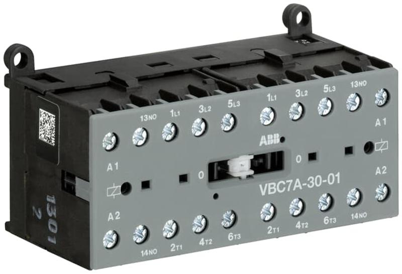 Миниконтактор VBC7A-30-01-01 12A (400В AC3) катушка 24В DС | GJL1313911R0011 | ABB — ABB
