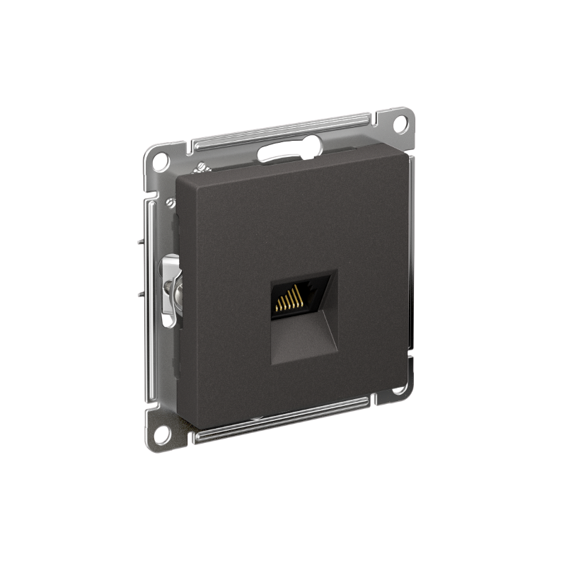 AtlasDesign Базальт Розетка компьютерная RJ45, кат. 5Е, механизм | ATN001483 | SE — Systeme Electric