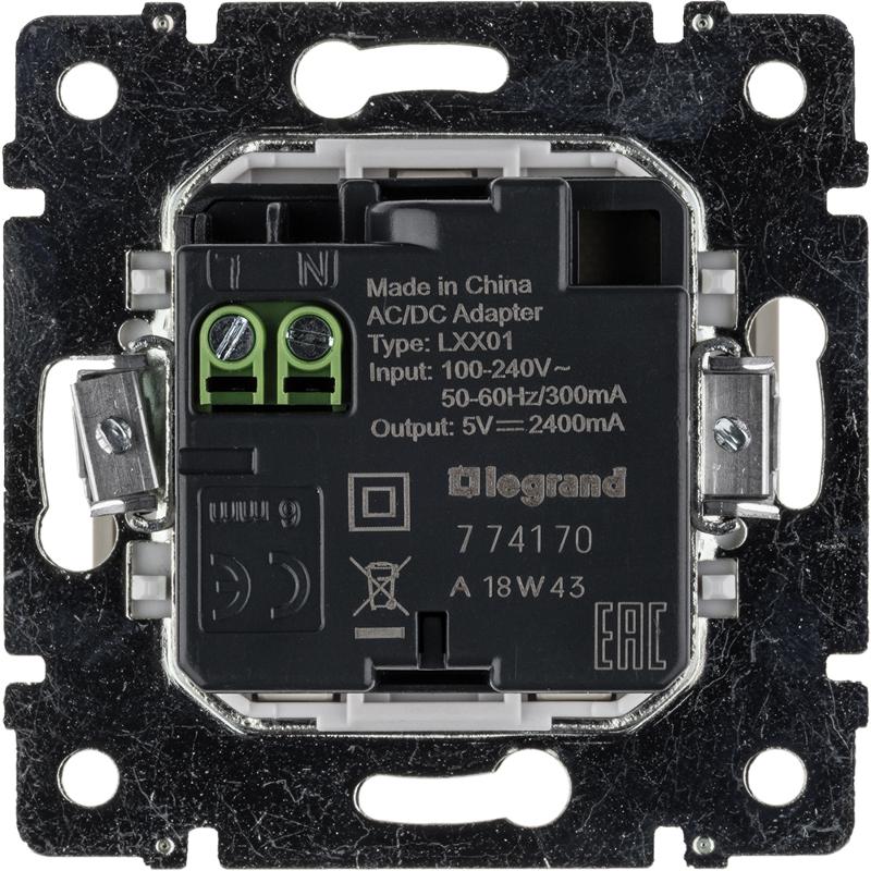Valena Сл. кость Розетка 2-ая USB — миниатюра 7