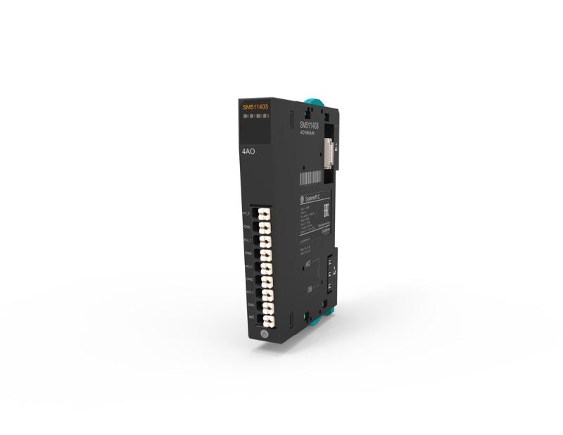 Аналоговый модуль вывода, 4 выхода ±10В 12bit | SM511403 | Systeme Electric — фото 1 | Sento