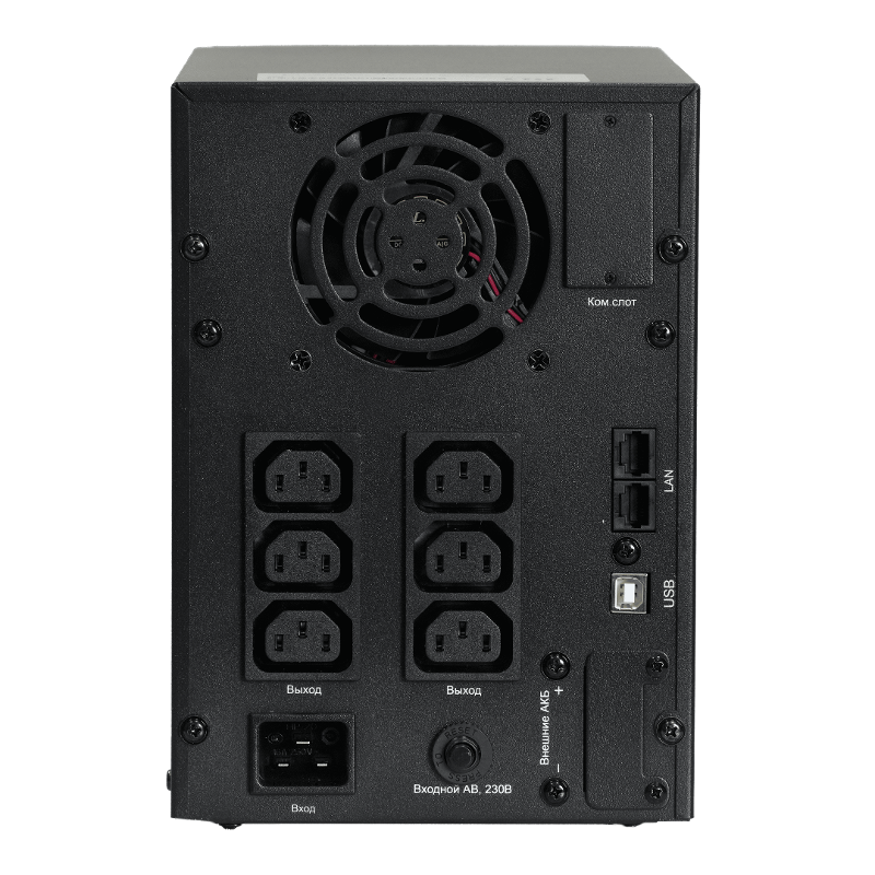 ИБП Smart-Save SMT-Tower Systeme Electric 2000 ВА, 230 В, 1:1, Внутренние АКБ 48В, 6xC13 — миниатюра 4