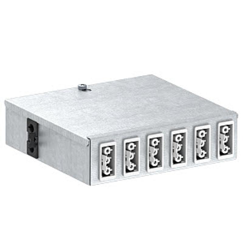 Распределитель энергии UVS 160x150x48 мм (сталь) (UVS-6W2SA1P) | 6108015 | OBO Bettermann — миниатюра 2