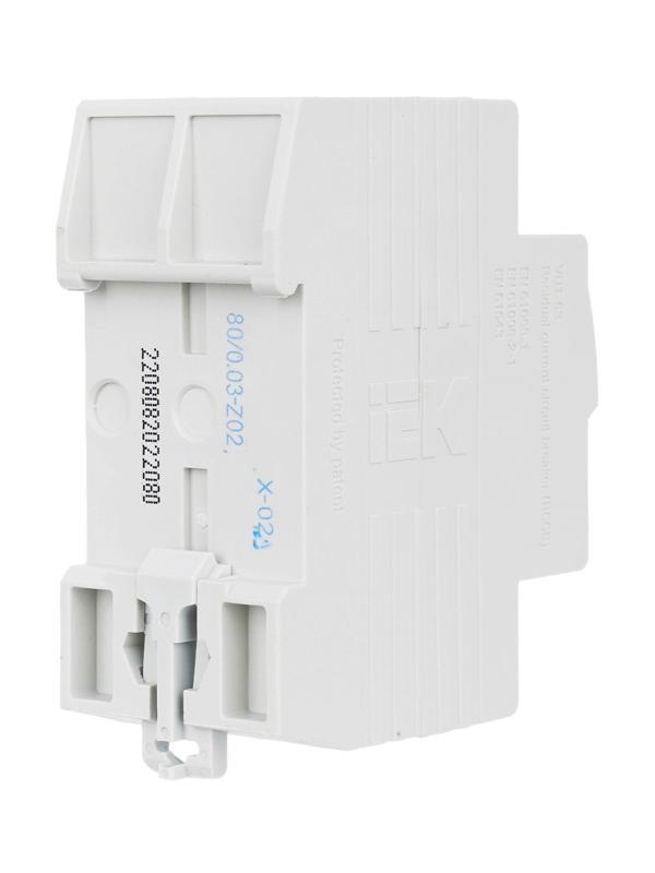 Выключатель дифференциальный (УЗО) ВД1-63 2п 80А 30мА тип AC | MDV10-2-080-030 | IEK — миниатюра 5