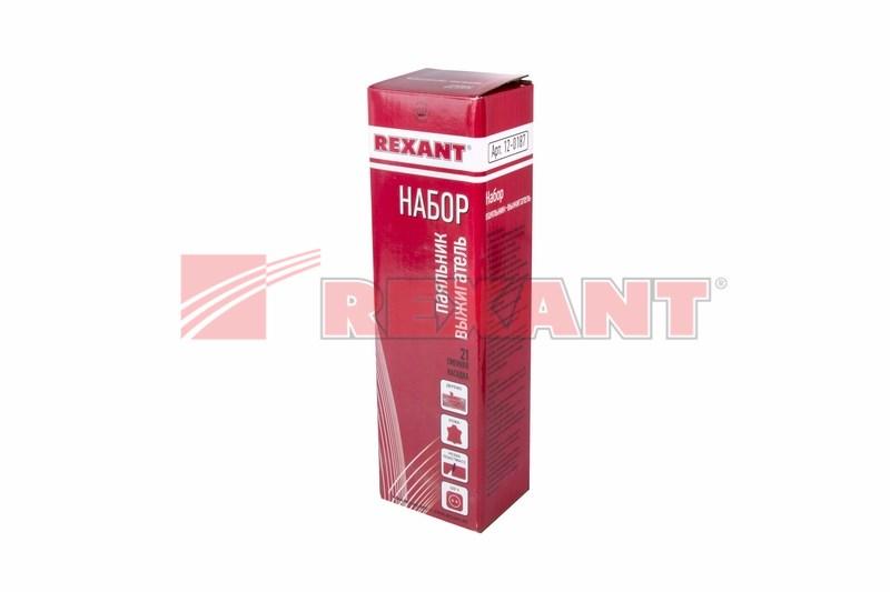 Набор паяльник-выжигатель (21 насадка) 220 V 20/50 Вт | 12-0187 | REXANT — миниатюра 3
