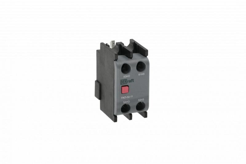 Приставка контактная лицевой установки 1НО+1НЗ ПКЛ-02 | 22170DEK | DEKraft — DEKraft