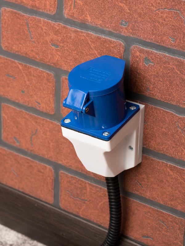 Розетка стационарная наружная 123 2Р+РЕ 32А 220В IP44 EKF PROxima | ps-123-32-220 | EKF — миниатюра 9