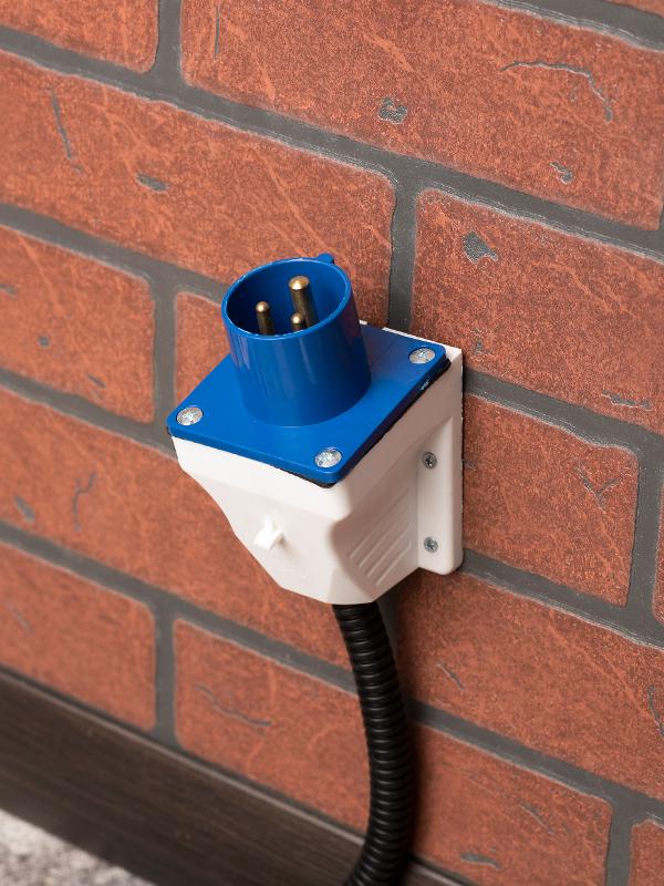 Вилка стационарная 513 2Р+РЕ 16А 220В IP44 EKF PROxima | ps-513-16-220 | EKF — миниатюра 6