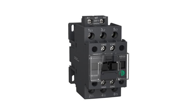 КОНТАКТОР MC1D 3P 38A НО+НЗ 110VDC | MC1D38FD | SE — миниатюра 1