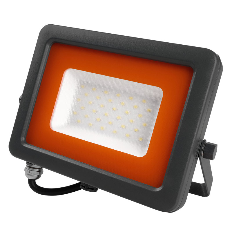 Прожектор светодиодный СДО  PFL- S2 -SMD- 30w IP65 NEW(с клапаном)  | .2853295D | Jazzway — миниатюра 1