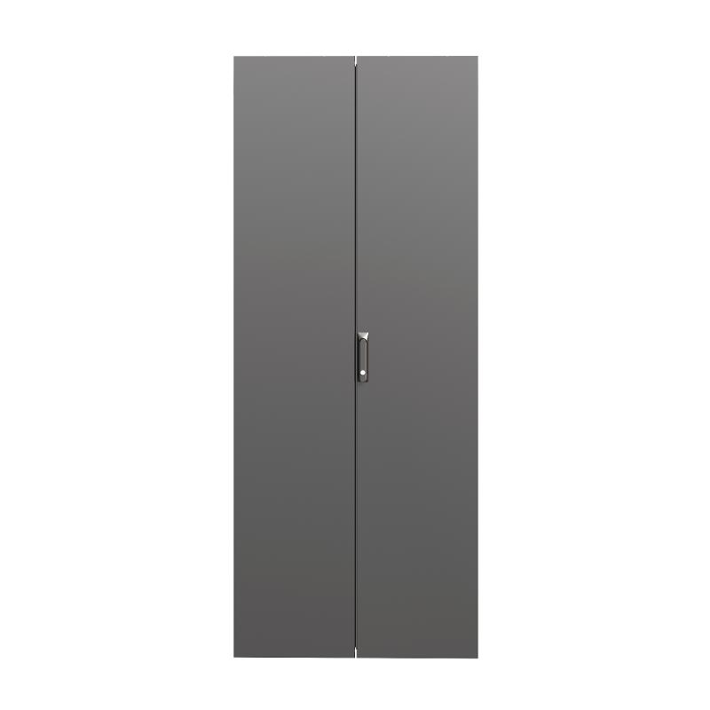 Дверь сплошная двухстворчатая для IT-CQE 1600 x 800 RAL9005 | RBITCPED1680 | DKC — DKC (ДКС)