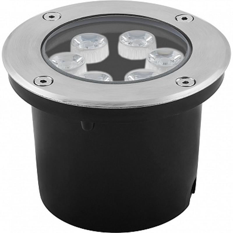 SP4112 Светильник тротуарный,6LED теплый белый,6W,120*H90mm,вн.диаметр:90mm,IP67 | 32015 | FERON — Feron