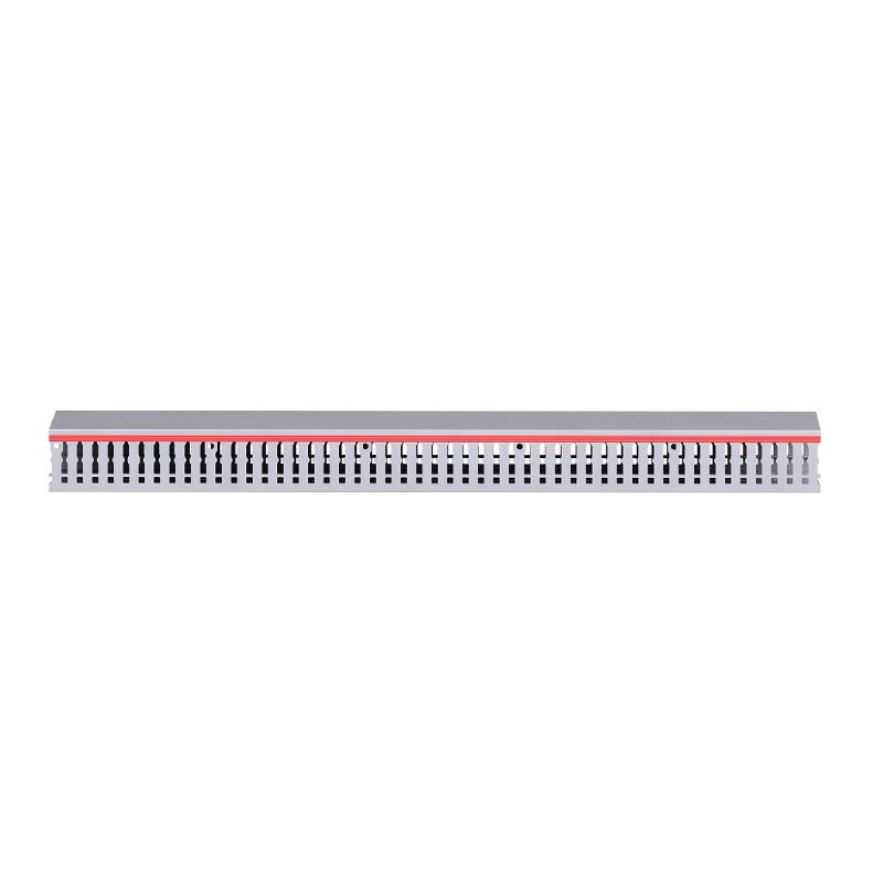 Короб перфорированный серый RL6 80х40 (ШхВ) зуб - 6мм, паз -4мм  | 01153RL |  DKC — миниатюра 2
