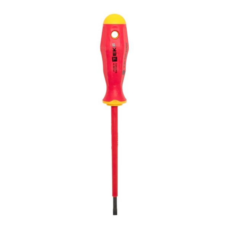 Отвертка Professional SL4х0.8 мм VDE 1000В |sl-4-0.8-pro-in|EKF — миниатюра 1