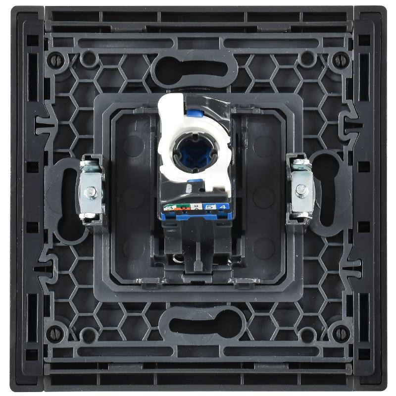 FORTE&PIANO Розетка комп. RJ45 кат.6 FP331 серый | FP-K10-2-K03 | IEK — миниатюра 3