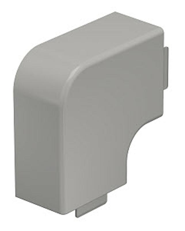Крышка плоского угла кабельного канала WDK 40x60 мм (ПВХ,серый) (WDK HF40060GR) | 6021735 | OBO Bettermann — миниатюра 2