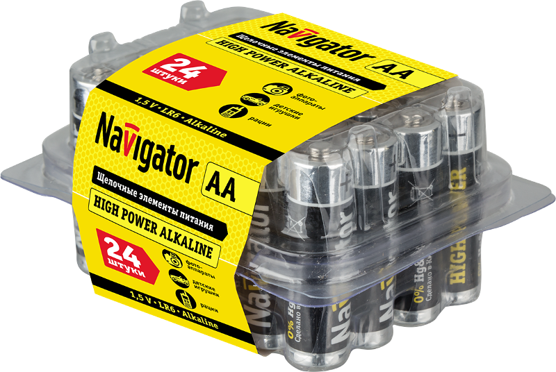 Элемент питания NBT-NE-LR6-BOX24 | 94786 | Navigator — Navigator