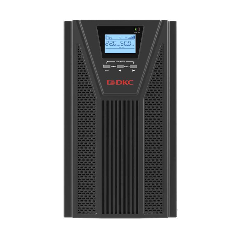 Онлайн ИБП, Small Tower, 3000VA/2700W, 4xSchuko, USB, 8x7Ач | SMALLT3A10S | DKC — миниатюра 3