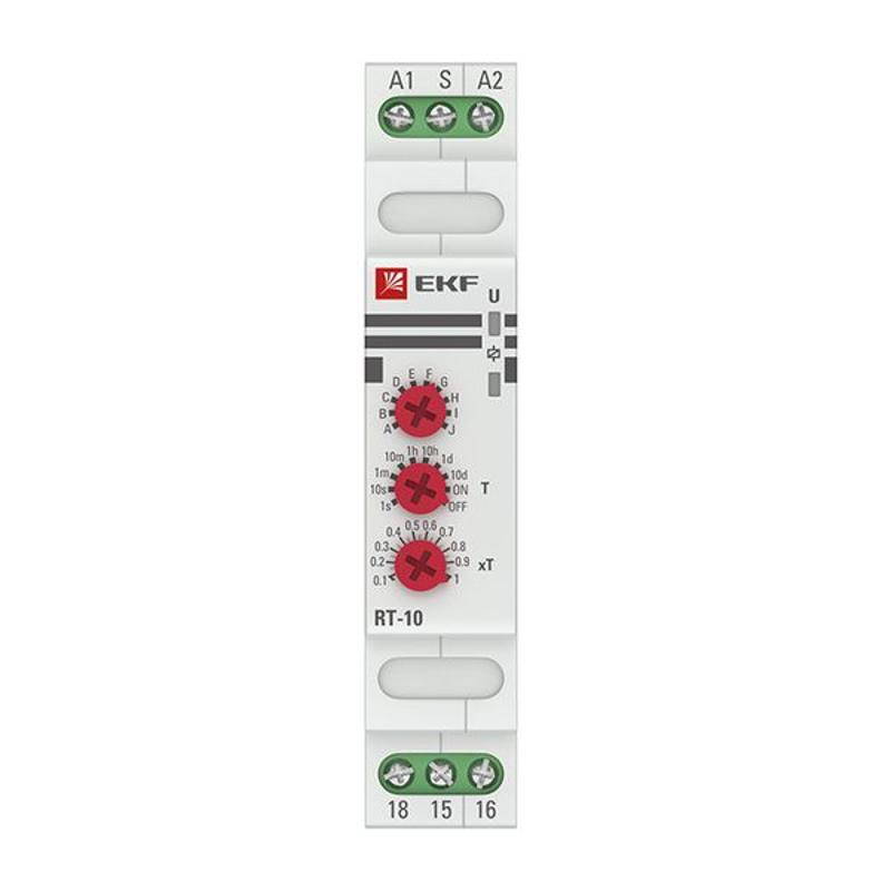 Реле времени (10 устанавл. функц.) RT-10 12-240В EKF PROxima|rt-10-12-240|EKF — миниатюра 4