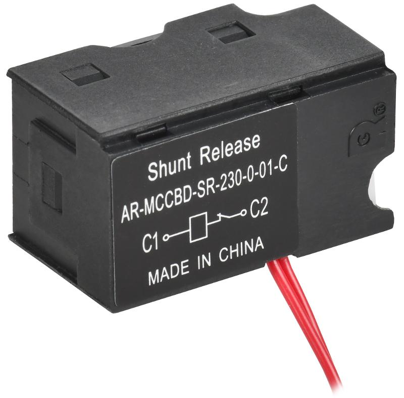 ARMAT Независимый расцепитель левый 230В AC для MCCB типоразмер S  | AR-MCCBD-SR-230-0-01-C | IEK — фото 1 | Sento