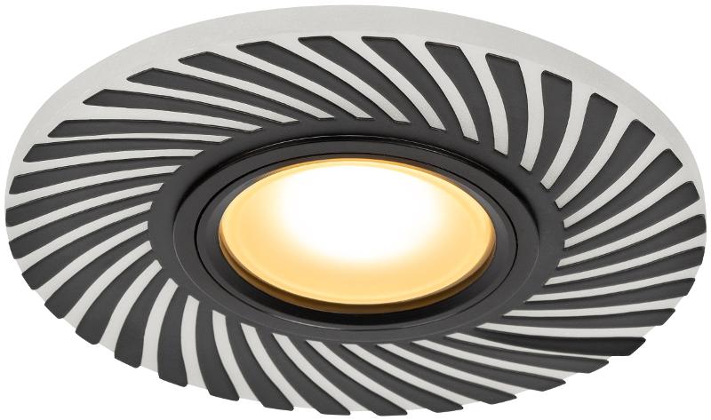 Светильник светодиодный DK LD32 BK /1 декор cо светодиодной подсветкой MR16 220V max 11W черный | Б0046908 | ЭРА — миниатюра 3