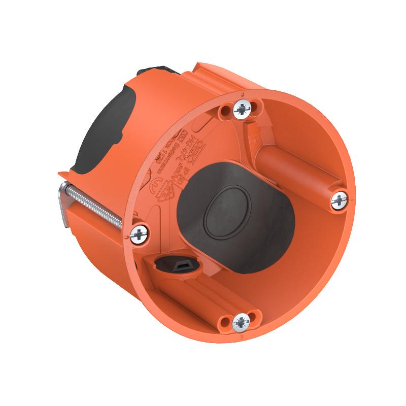 Коробка монтажная для полой стены 68х47 мм, D68mm, H47 mm с воздухонепроницаемыми мембранными вводами (HG 47-L) | 2003806 | OBO Bettermann — OBO Bettermann