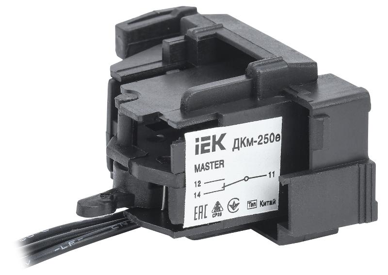 Контакт дополнит. ДКм-250е (ДКм-35) MASTER эл. р. IEK | SVA31D-DK-1-02 | IEK — IEK (ИЭК)