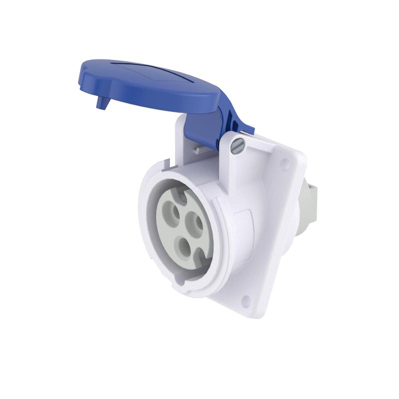 Розетка скрытой установки с наклоном  IP44 16А 2P+E 230В | DIS4131663 | DKC — DKC (ДКС)