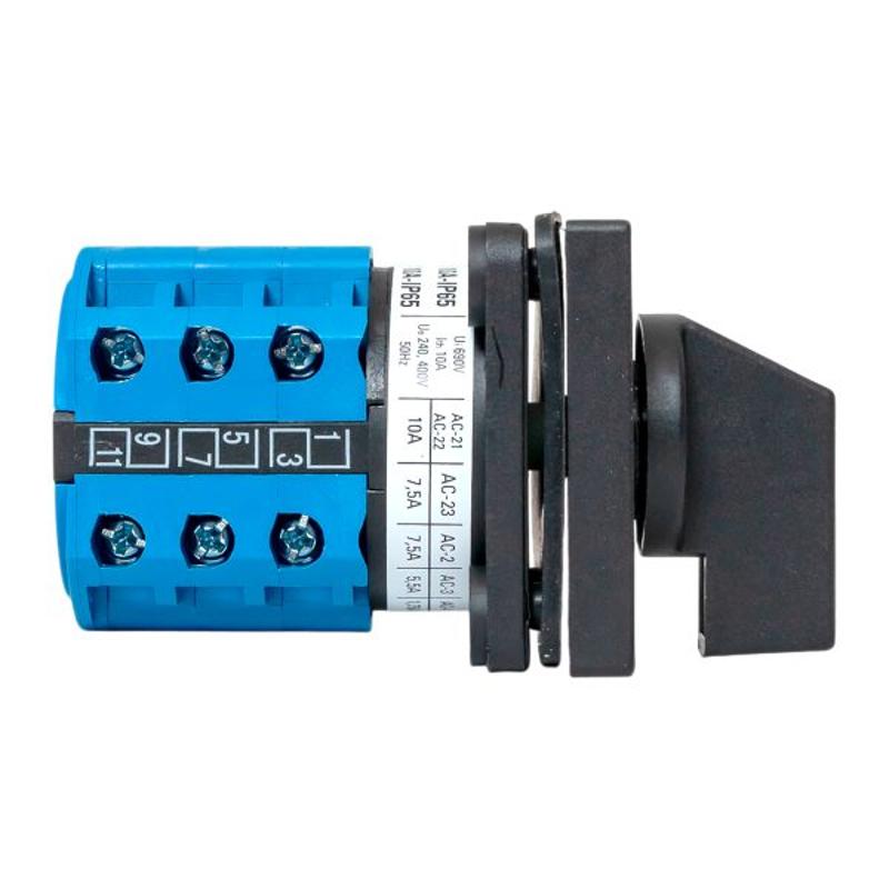 Переключатель кулачковый ПК-1-43 10А 3P «1-0-2» IP65 | pk-1-43-10-65 | EKF — миниатюра 3