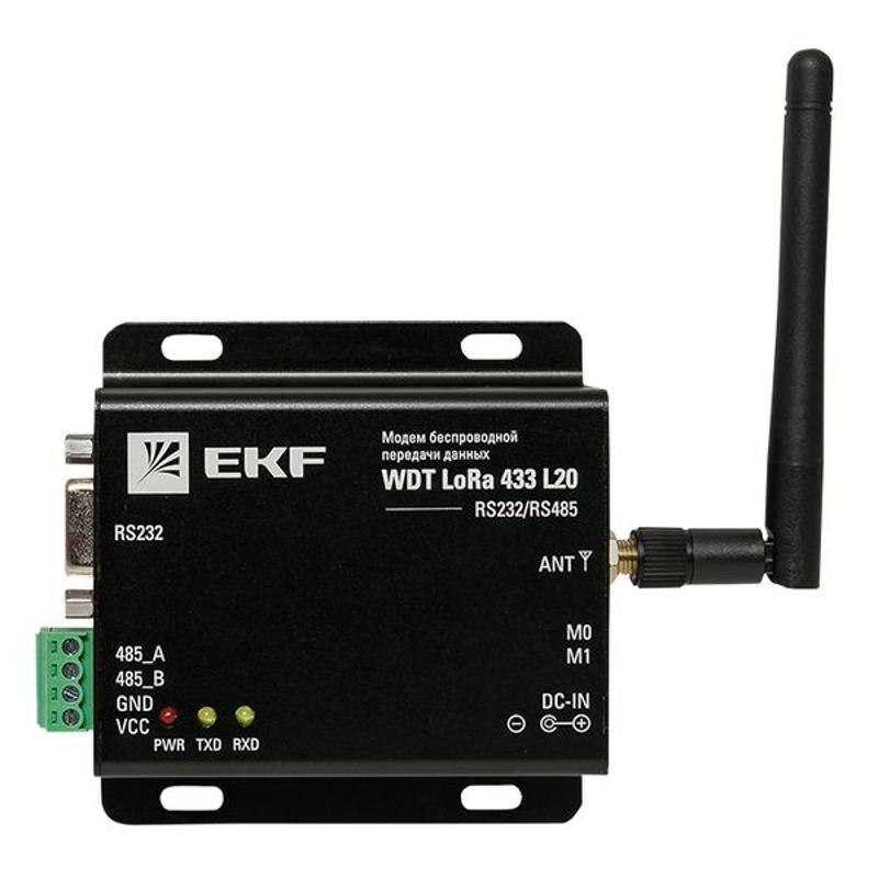 Модем беспроводной передачи данных WDT LoRa 433 L20 PROxima | wdt-L433-20 | EKF — миниатюра 12