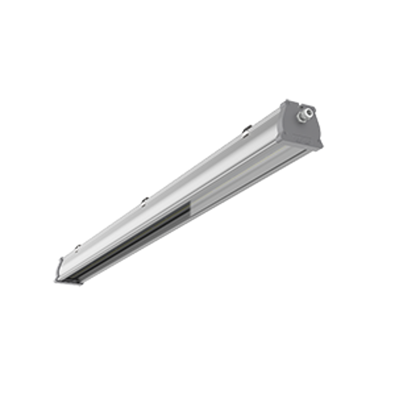 Cветильник cветодиодный промышленный Айрон GL CLEANpro 44Вт 1180*86*76мм 5000К IP67 58°x121° расс. закал. стекло | V1-I0-72581-03L13-6704450 | VARTON — VARTON