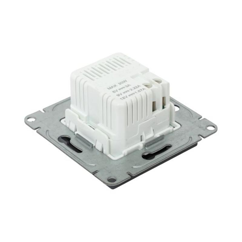 Механизм розетки USB-C - 2шт, графит Эпика  |UP1-SOG-2USBC| EKF — миниатюра 11