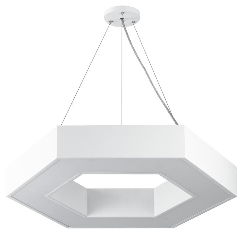 Светильник светодиодный Geometria SPO-124-W-40K-051 800*800*80 см 51Вт 4000К Белый корпус ЛТ | Б0058882 | ЭРА — ЭРА (Энергия света)