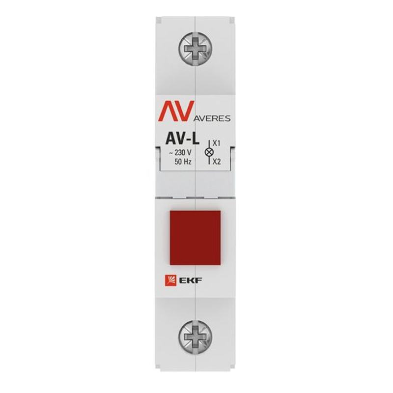 Лампа сигнальная AV-L красная EKF AVERES | av-l-red-averes | EKF — миниатюра 5