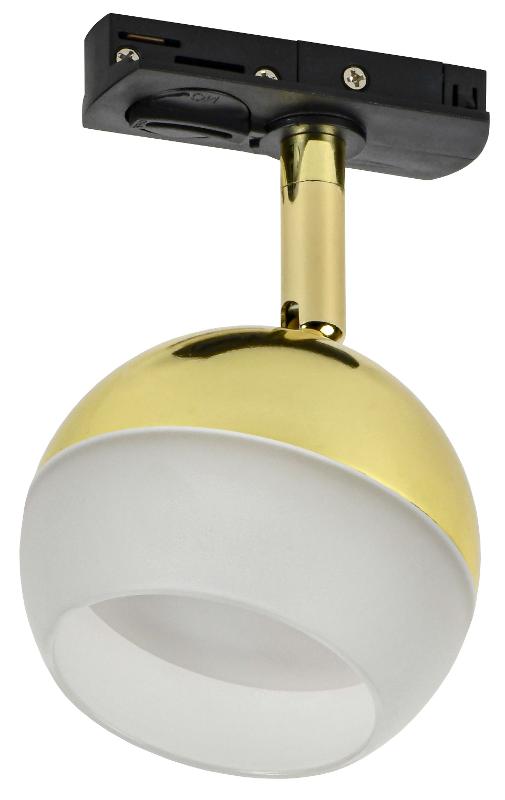 Светильник 4118 декоративный трековый поворотный GX53 золото  | LT-USB0-4118-GX53-1-K22 | IEK — IEK (ИЭК)