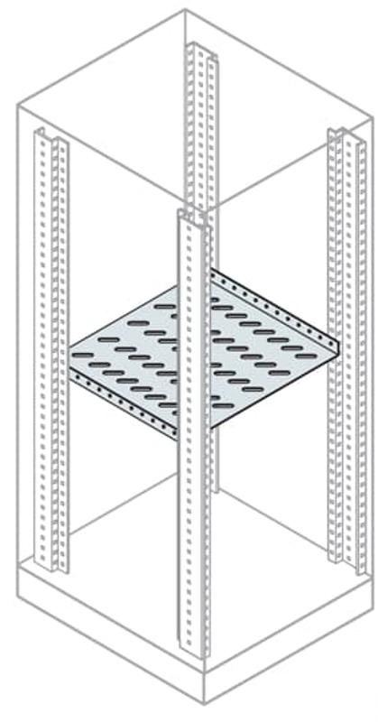 Полка фикс. для 19 рамы,глубина 600мм | EV0600 | ABB — ABB