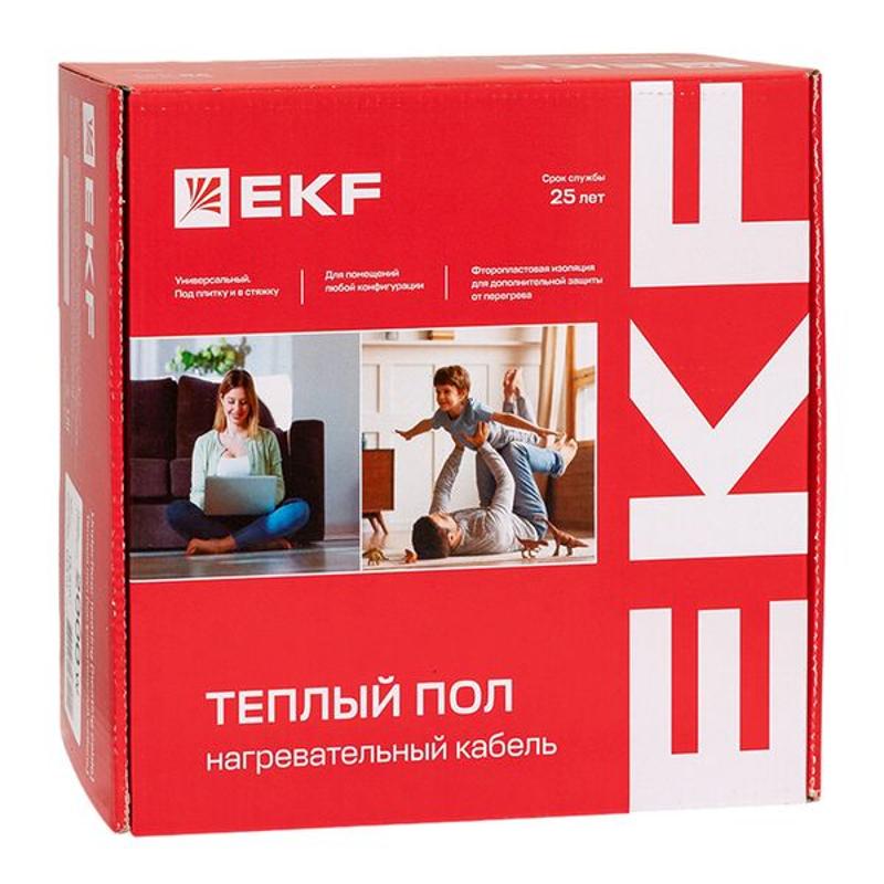 Теплый пол (нагревательный кабель) 2000Вт 143 м 13,5 м2 |nk-2000 | EKF — миниатюра 23