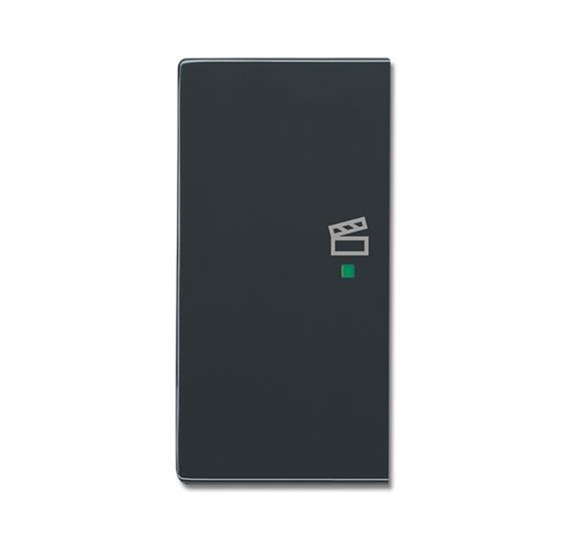 SRS-2-L-81 Клавиша двойная левая free@home, сцена, future, антрацит|6220-0-0161| ABB — ABB