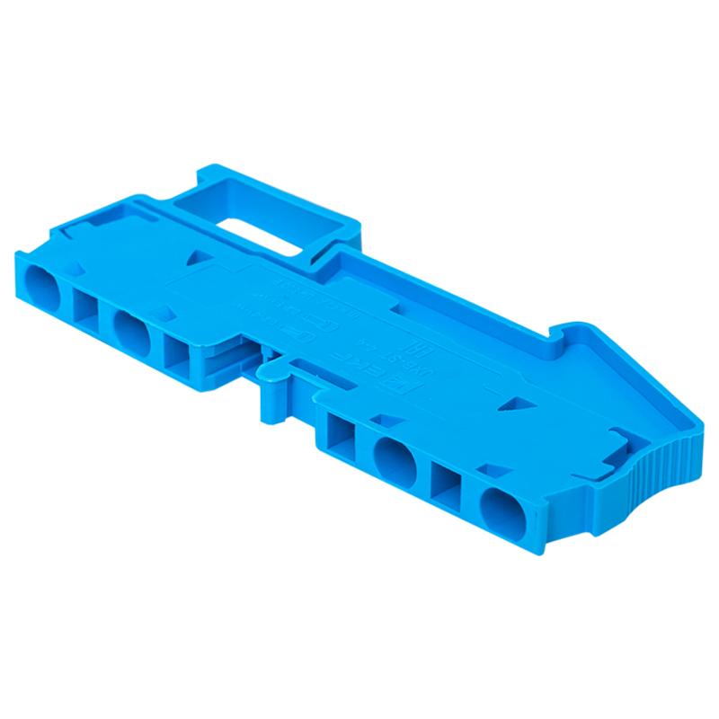 Колодка клеммная пружинная JXB-ST-4 41А 4 вывода синяя EKF | plc-jxb-st-4-4-blue | EKF — миниатюра 9