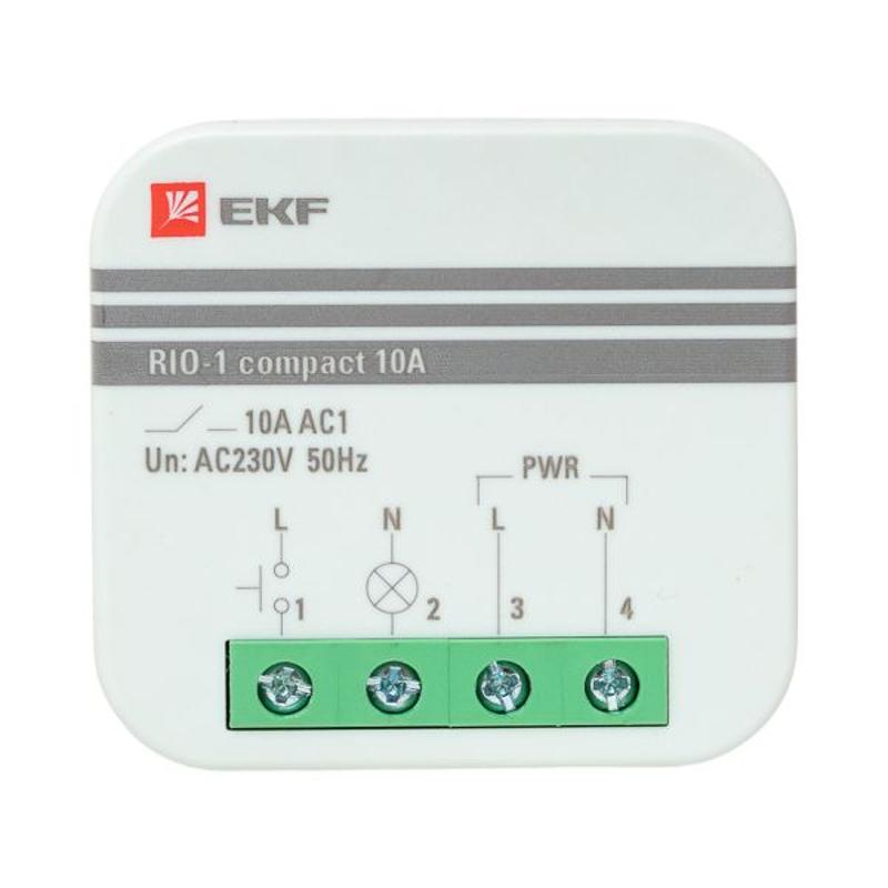 Импульсное реле RIO-1 compact 10А EKF PROxima | rio-1k-10 | EKF — миниатюра 4