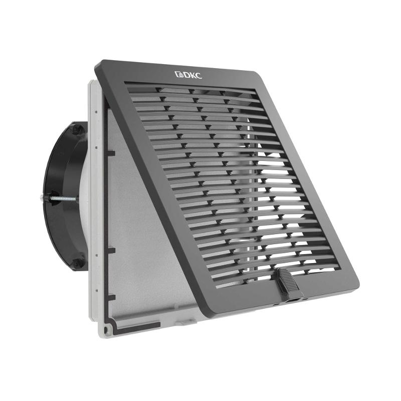 Вентилятор с фильтром RV 670/730 м3/ч, 230 В, 325x325 мм, IP54, RAL9005 | R5RV20230PB | DKC — миниатюра 3