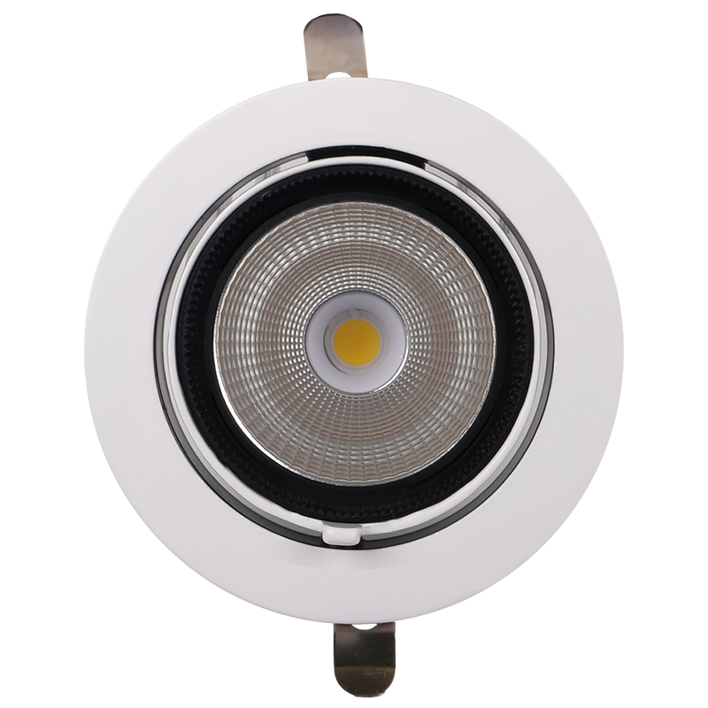 Светильник светодиодный встраиваемый downlight ДВО PLED DL4 40W 4000K 24° поворот White IP40 | .5021921 | Jazzway — миниатюра 2