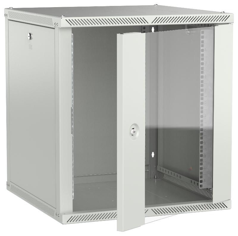 ITK LINEA W Шкаф 12U 600х600мм дверь стекло серый 2.0| LWR3-12U66-GF-2| ITK — ITK