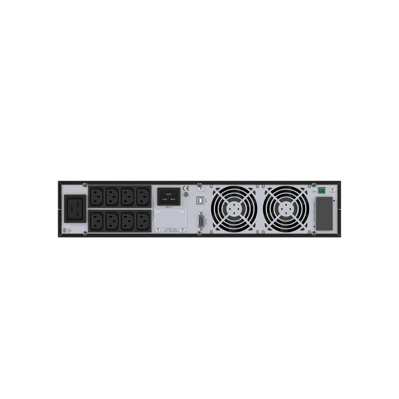 Онлайн ИБП, Small Rackmount, 3000VA/2700W, 8xIEC C13, Rack 2U, 6x9Ач | SMALLR3A5I | DKC — миниатюра 8