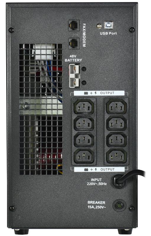 ITK ELECTRA LT ИБП 2кВА/1,6кВт 48VDC без АКБ USB | ELT-2000VA-1-L | ITK — миниатюра 4