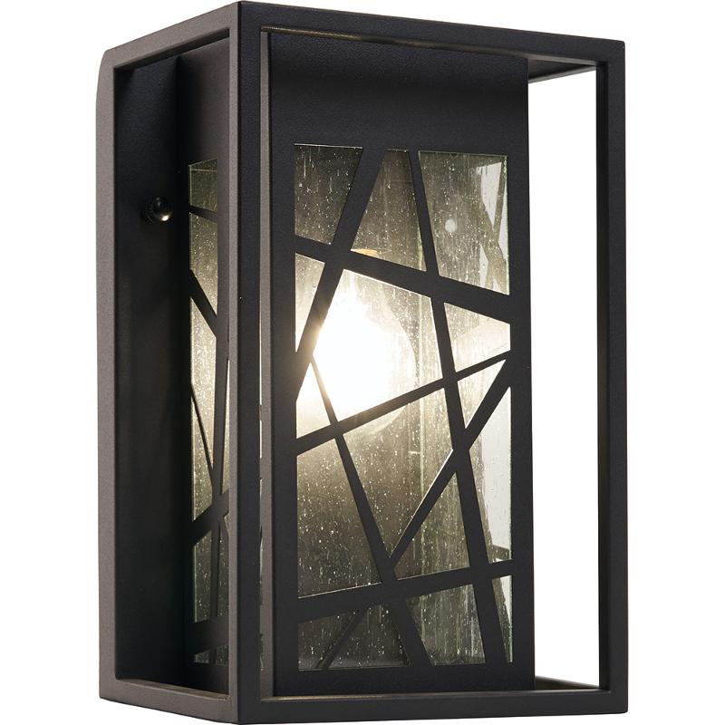 Светильник садово-парковый, 60W 230V E27 черный, PL641 (на стену) | 11647 | FERON — Feron