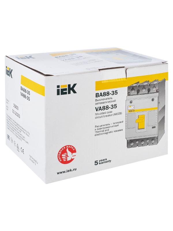 Авт. выкл. ВА88-35  3Р  160А  35кА   | SVA30-3-0160 | IEK — миниатюра 9